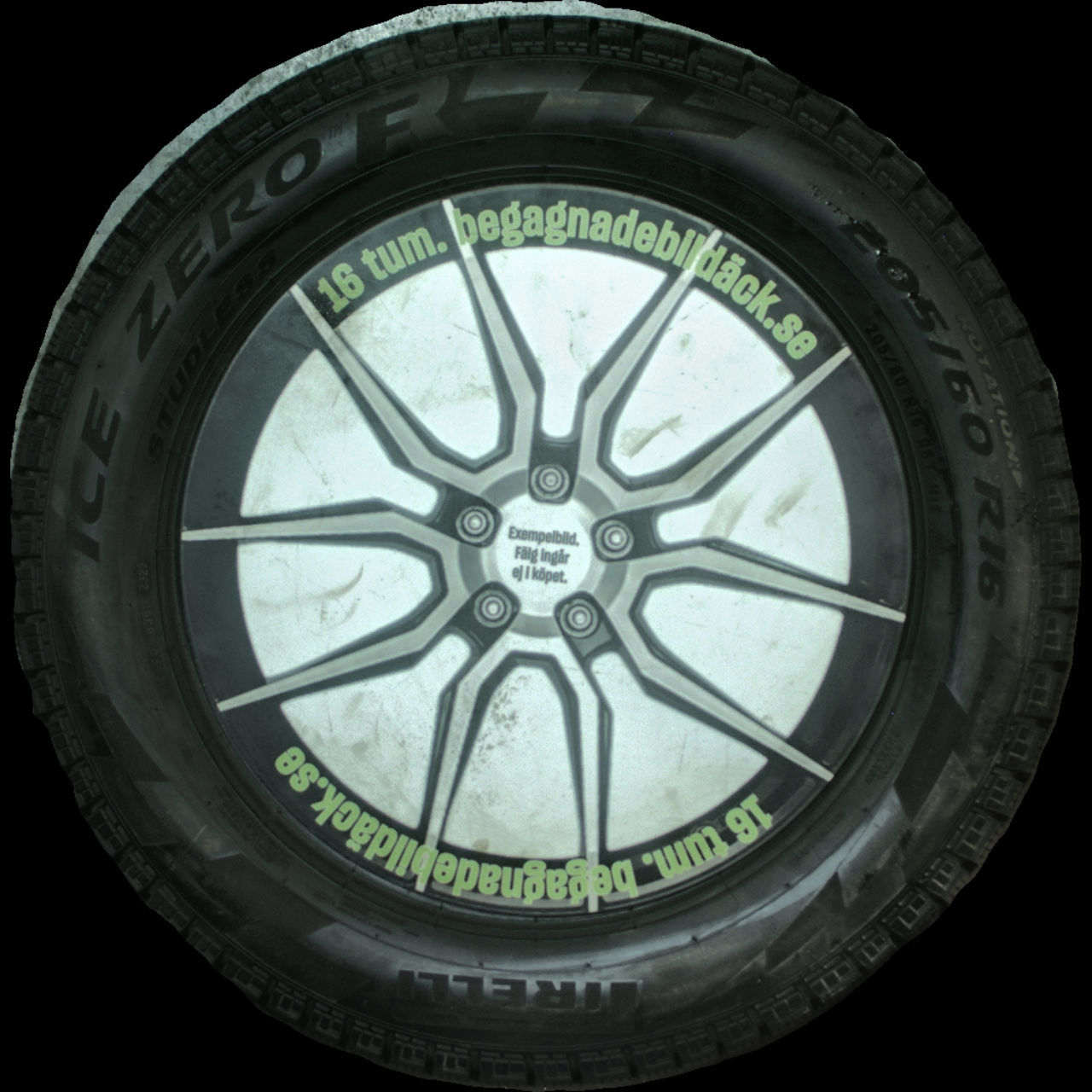 7.1mm Pirelli IceZ 205/60R16 ( 1 st )