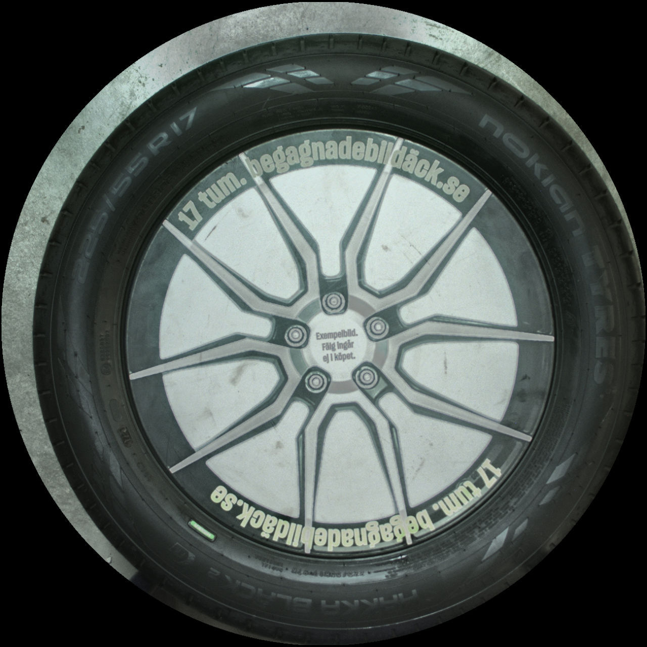 NYBEG Nokian Hakkablack2 RFT 225/55R17  ( 2 st )