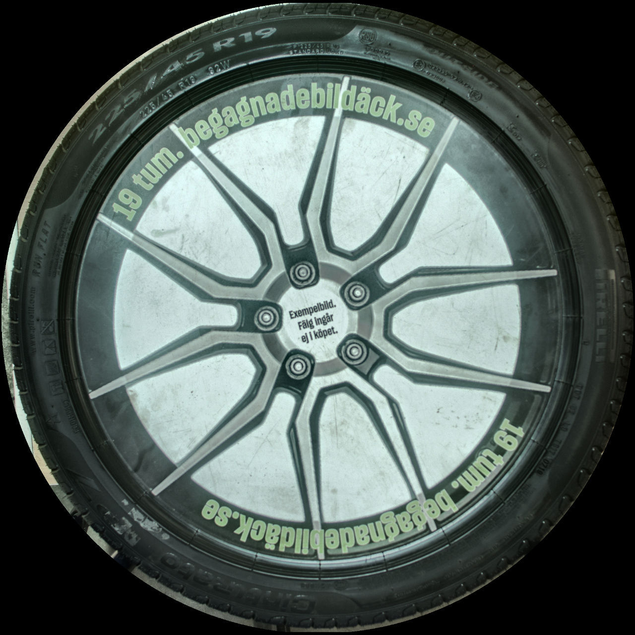 Nybeg Pirelli Cint P7 RFT* 225/45R19 ( 2 st )