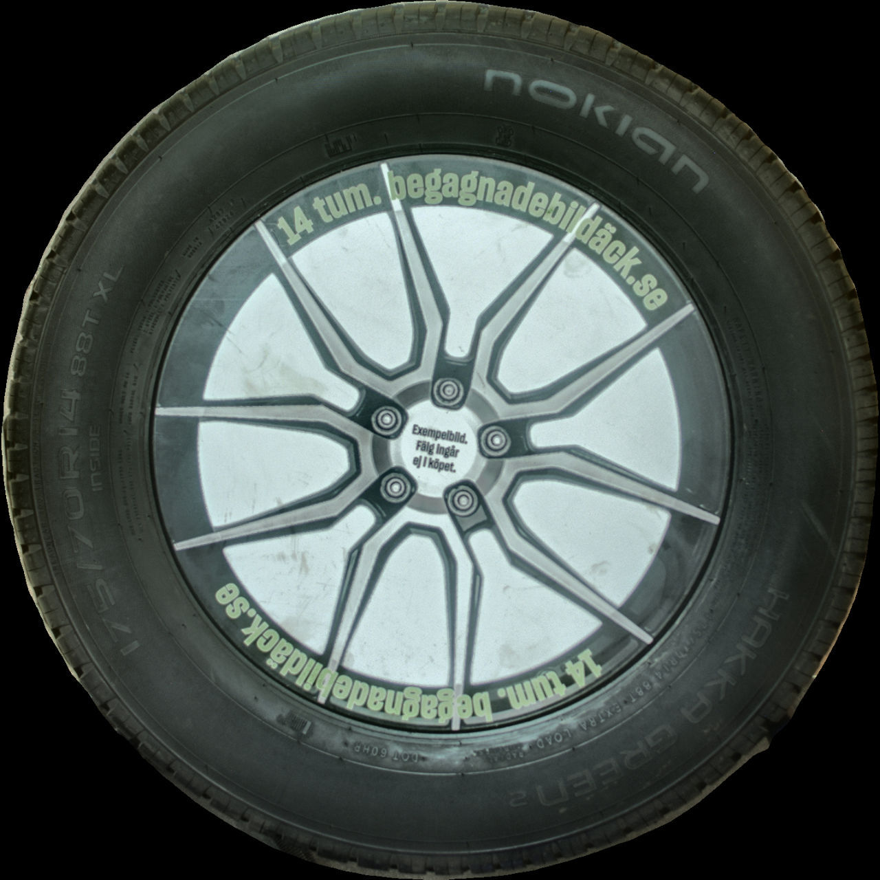 Nybeg Nokian Hakkagreen2 175/70R14 ( 1 st )