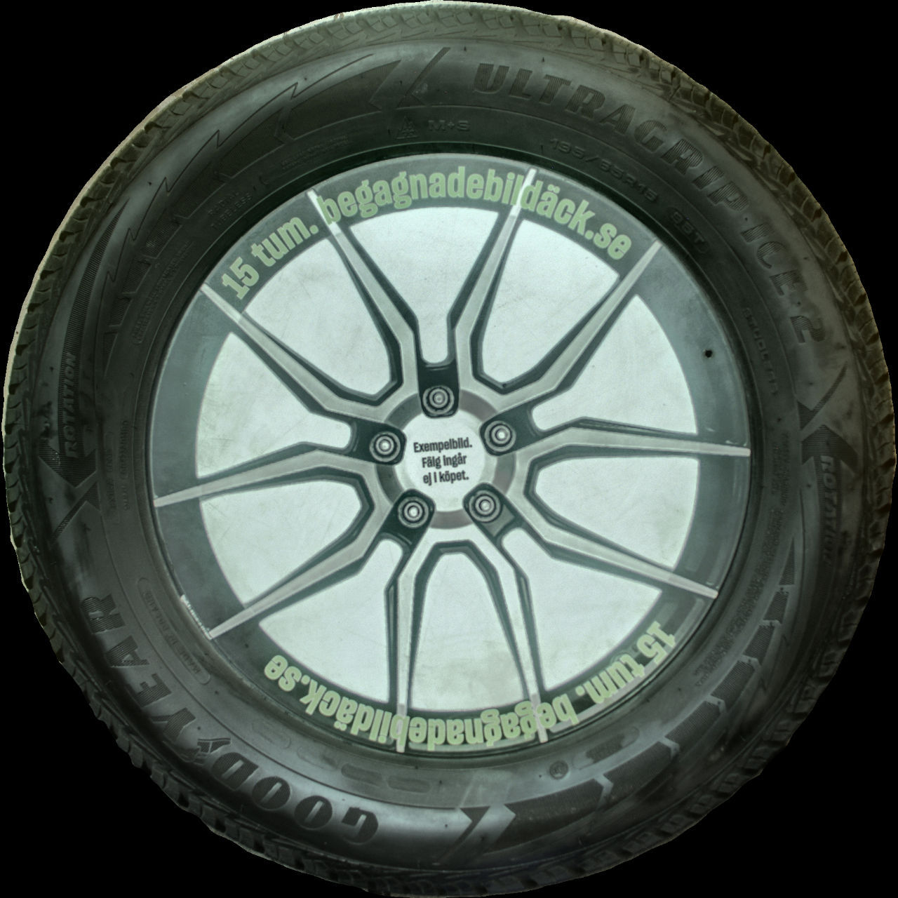 Goodyear UGice2 195/55R15 ( 2 st )