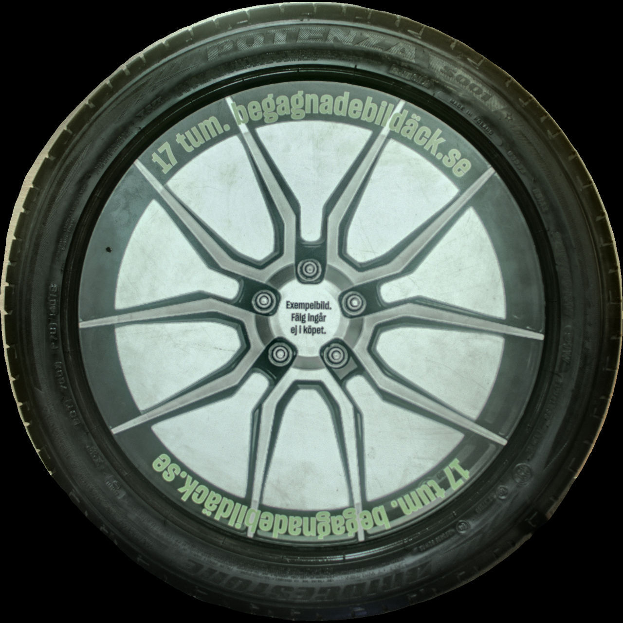 Bridgestone S001 RFT 245/40R17  ( 1 st )