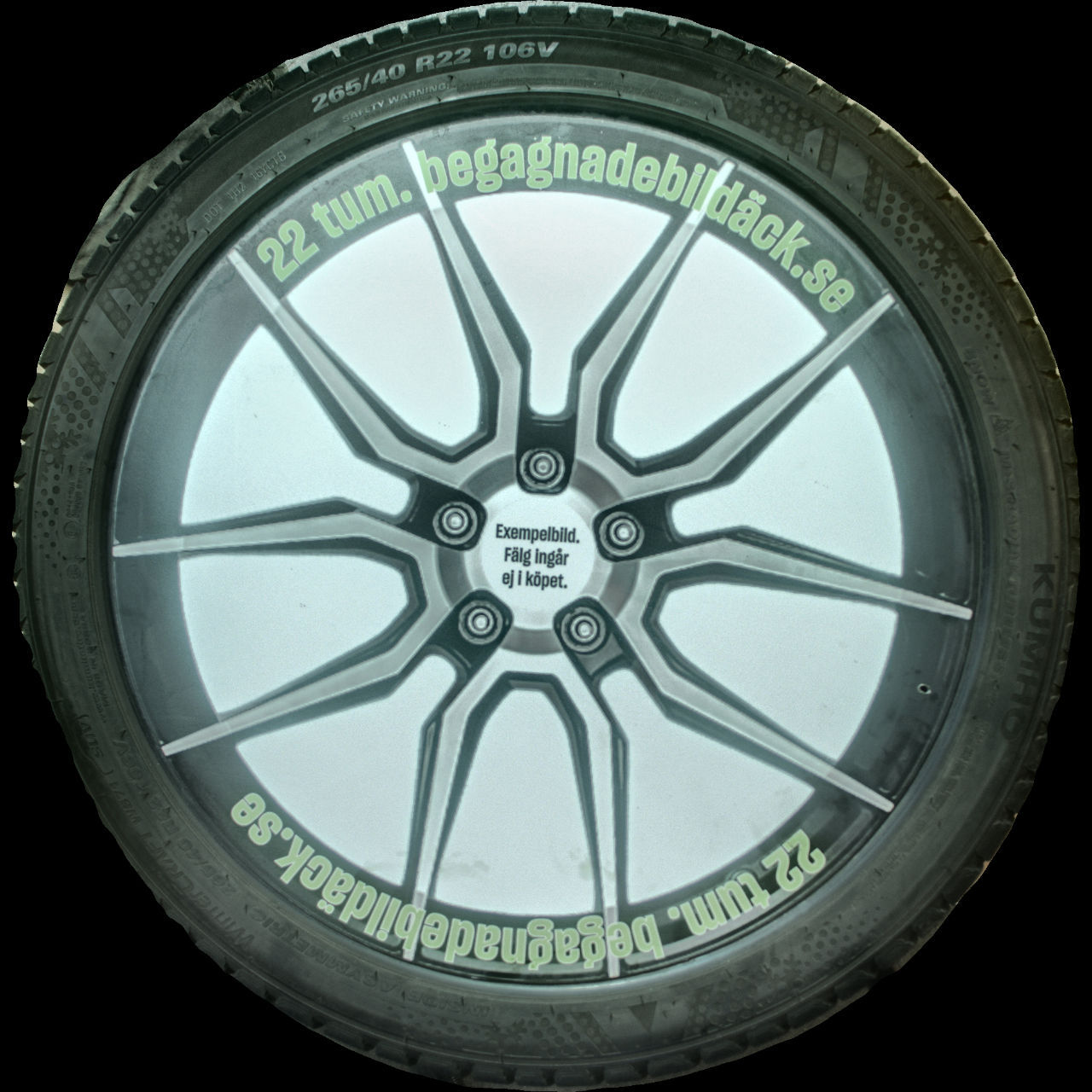 Kumho ws71 265/40R22 ( 1 st )