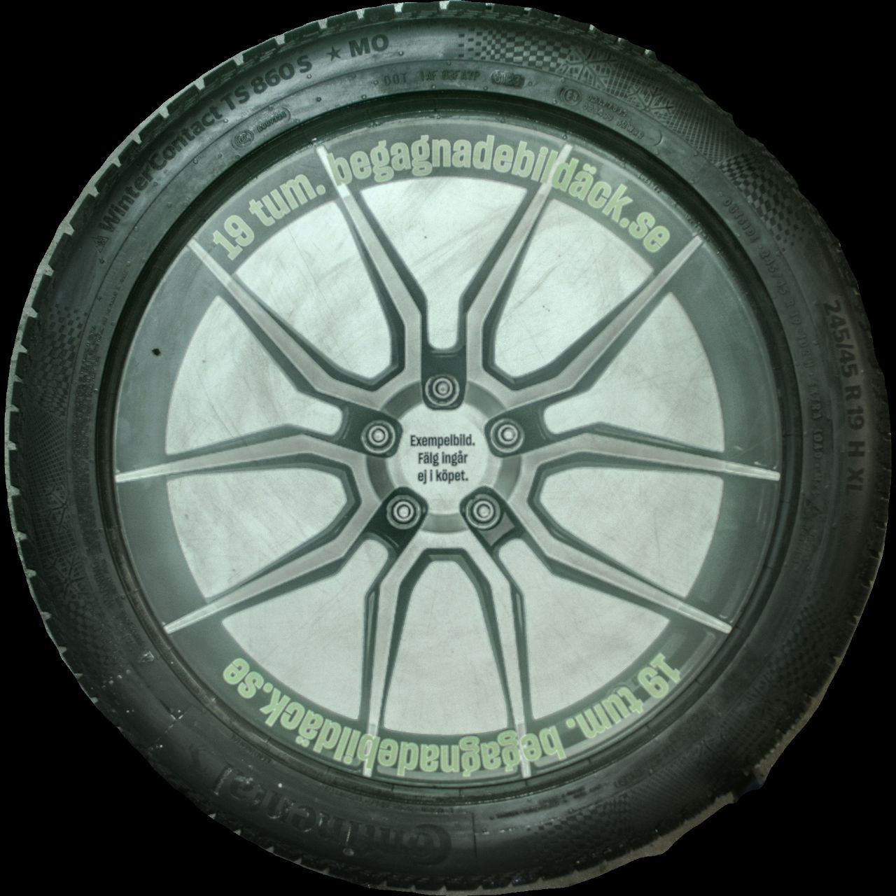 Continental WCTS860S ”MO” 245/45R19 ( 4 st )