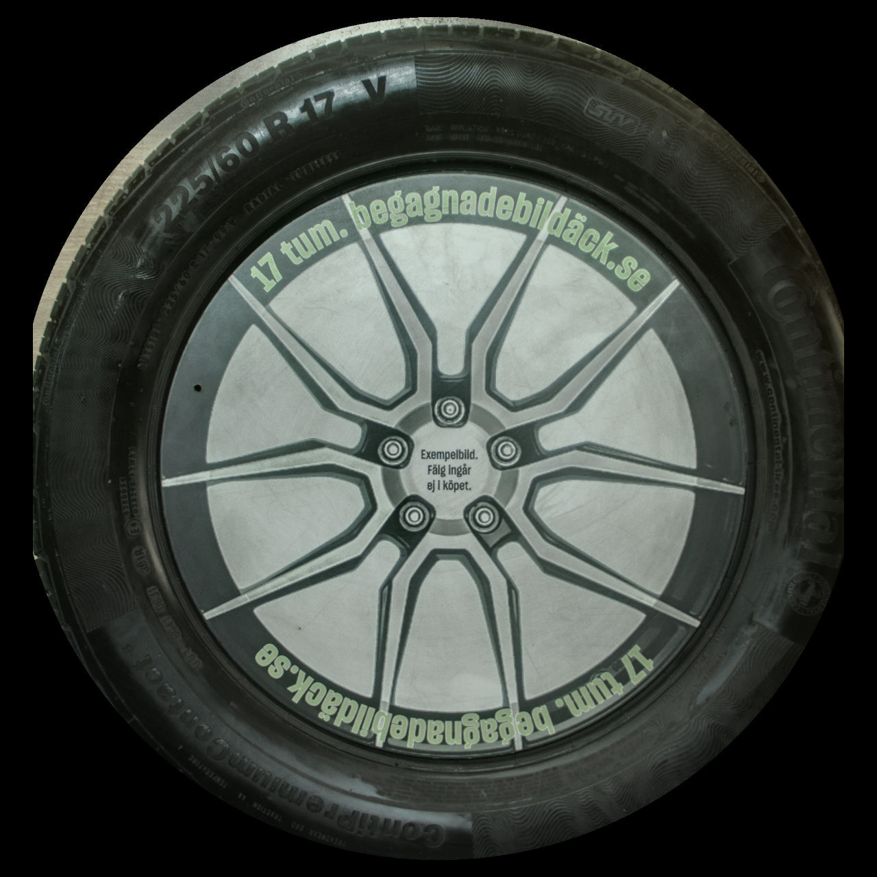 Continental cpc5 225/60R17 ( 1 st )