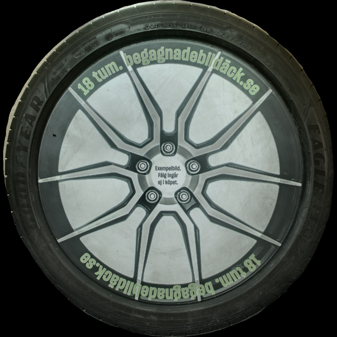 Goodyear Eagle f1 225/40R18 ( 1 st )