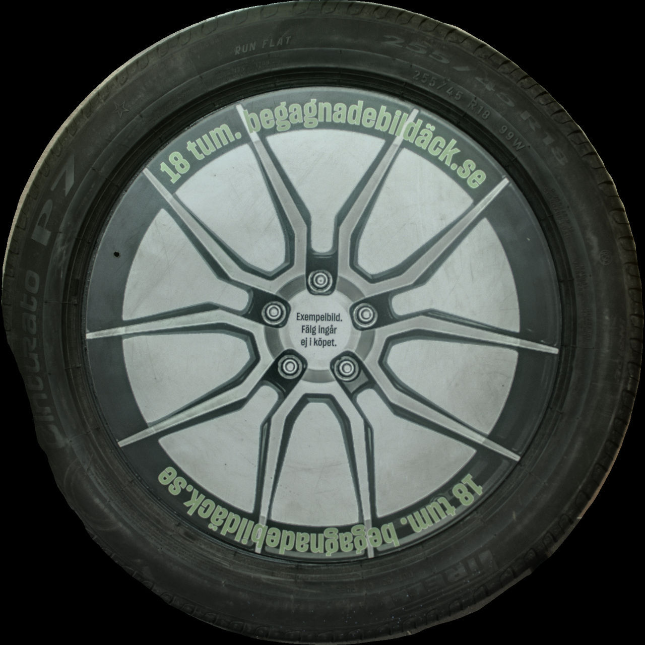 Pirelli p7 255/45R18 ( 1 st )