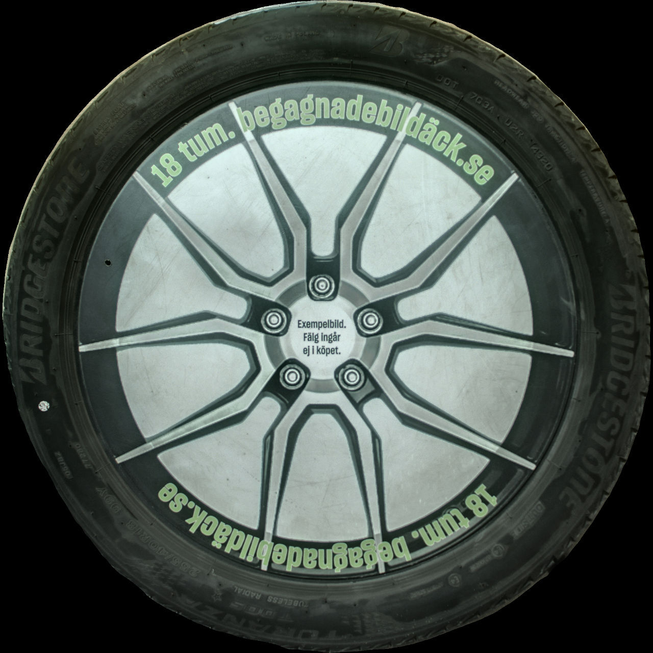 Bridgestone T005 255/40R18 ( 2 st )