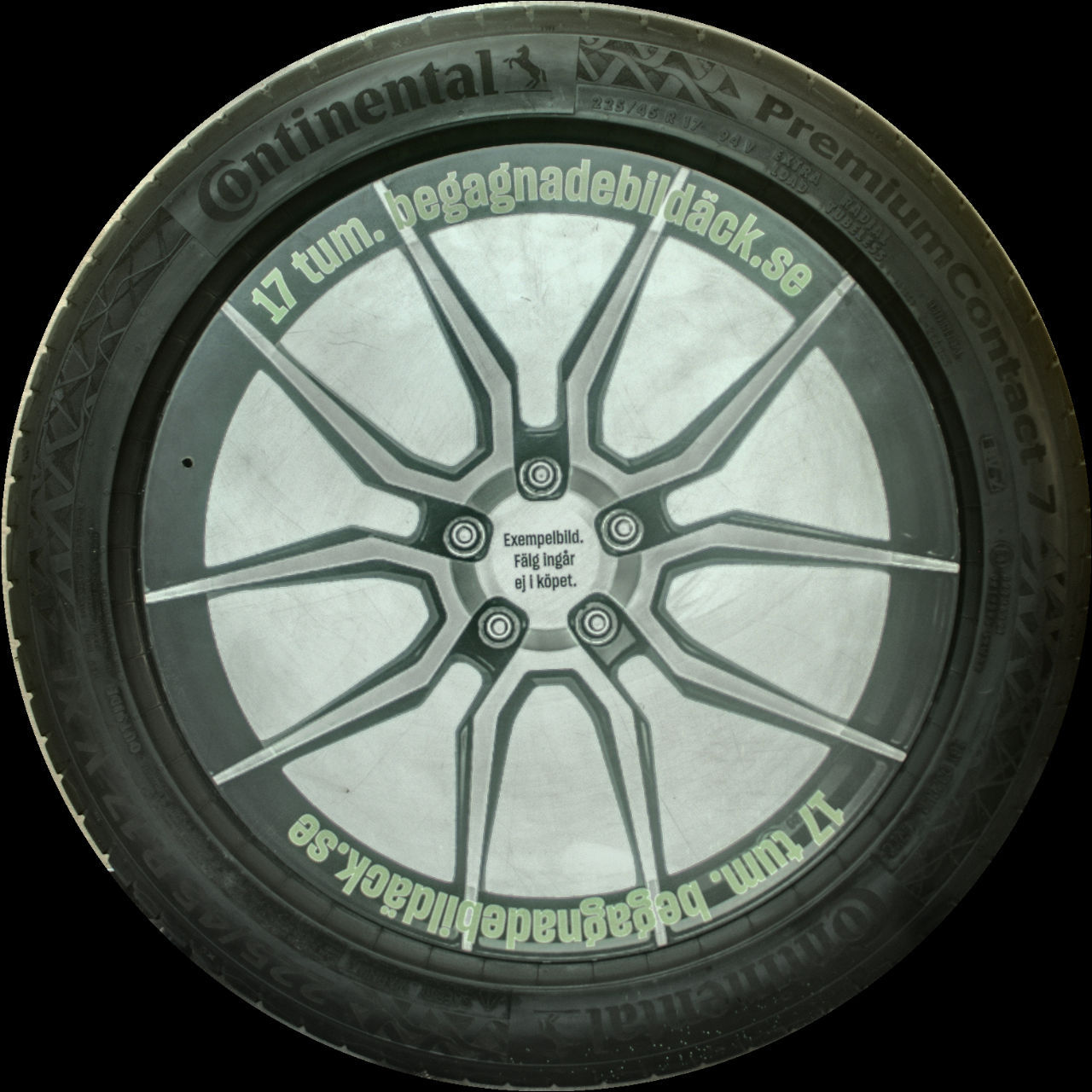 Continental PC7 225/45R17 ( 1 st )