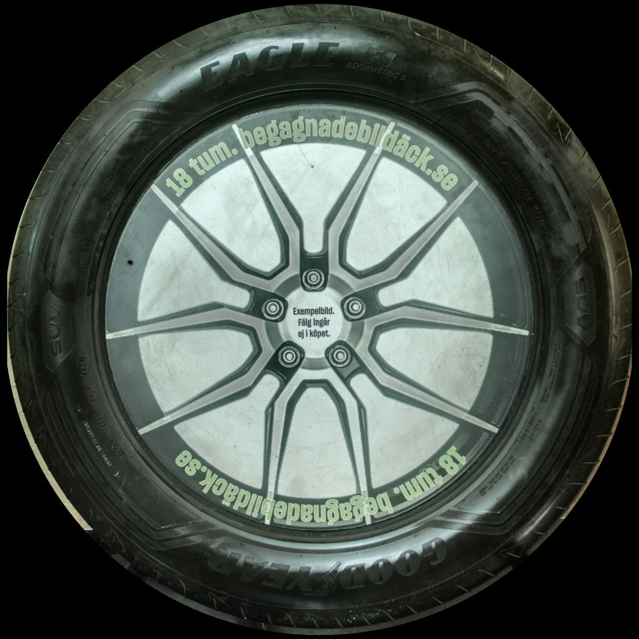 Goodyear EAG F1 ASY3 255/55R18 ( 1 st )