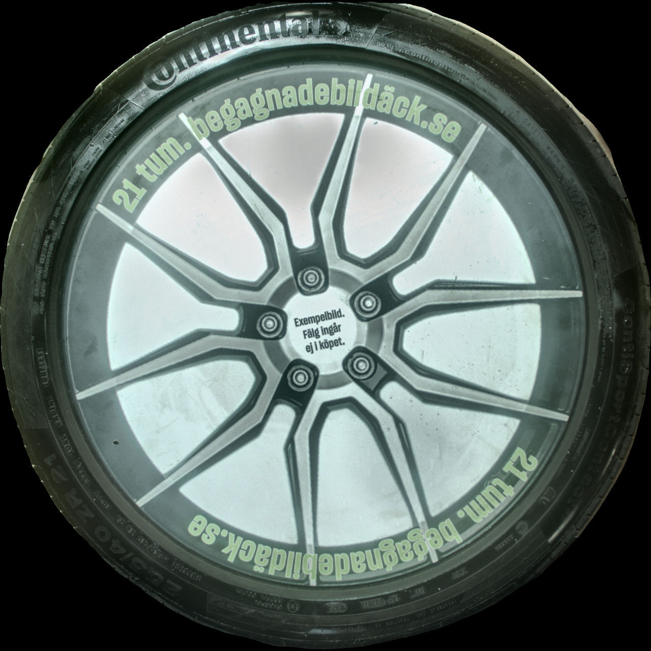Continental SportContact 5p ”MO” 255/40ZR21 ( 1 st )