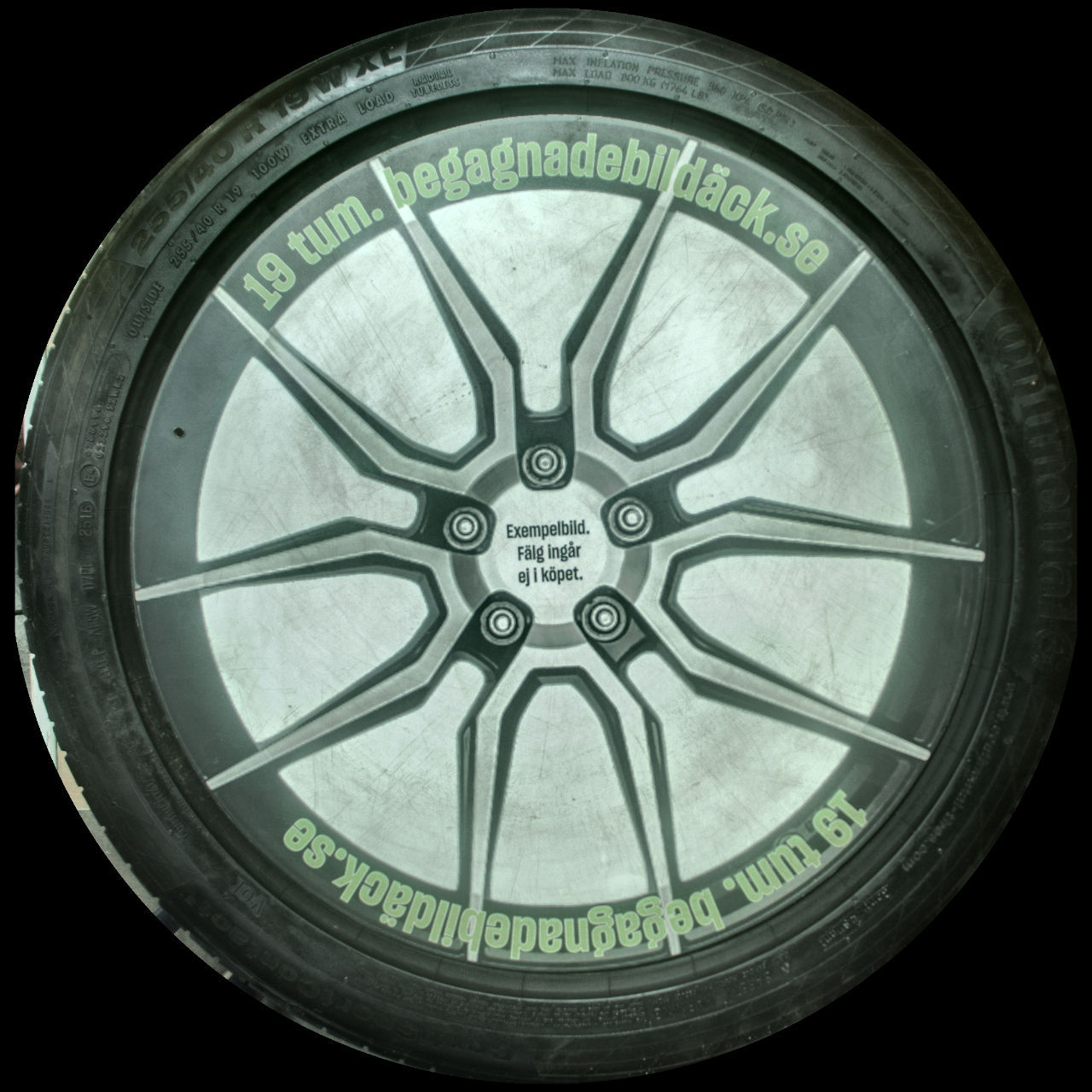 NYBEG Continental CSC5 ”VOL” 255/40R19 ( 2 st )