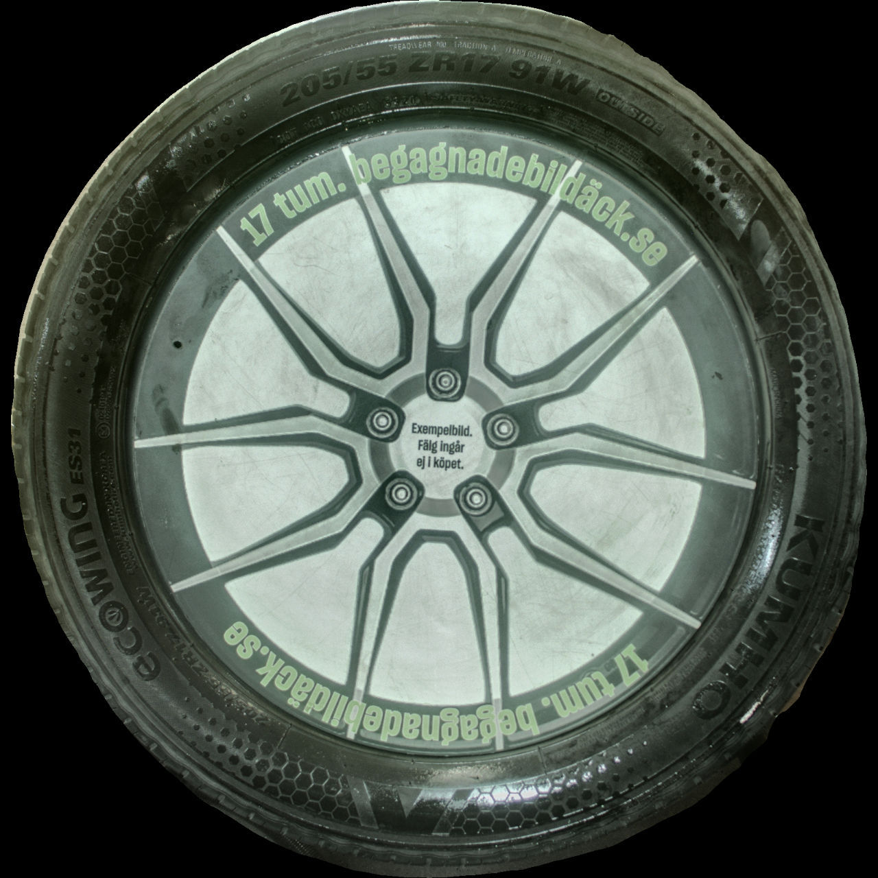 Kumho ES31 205/55ZR17 ( 1 st )