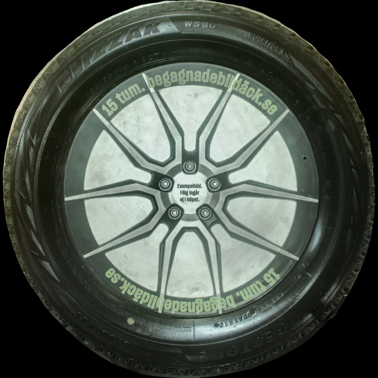 Bridgestone WS80 185/65R15 ( 1 st )