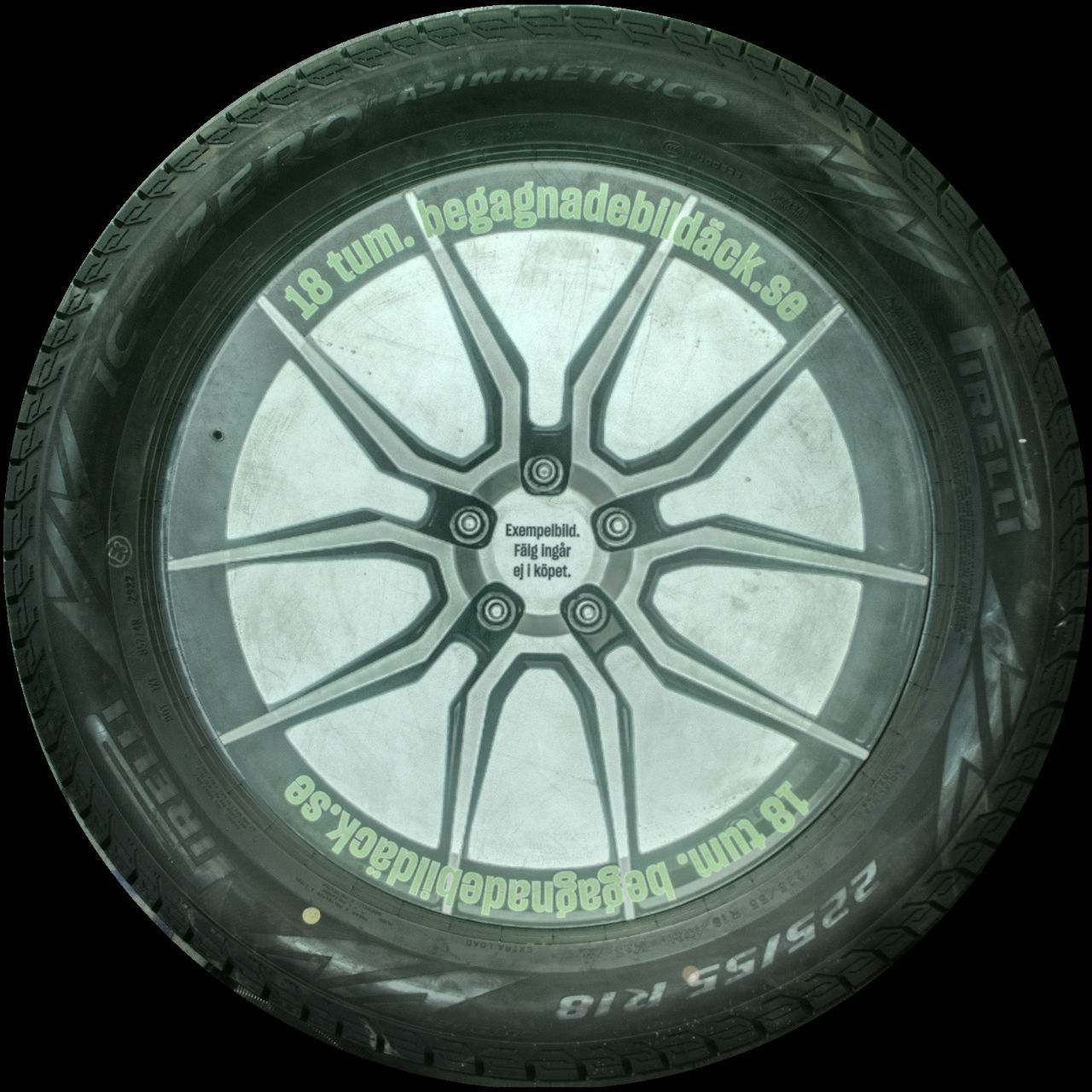 NYBEG Pirelli Ice Zero Asim 225/55R18 ( 4 st )
