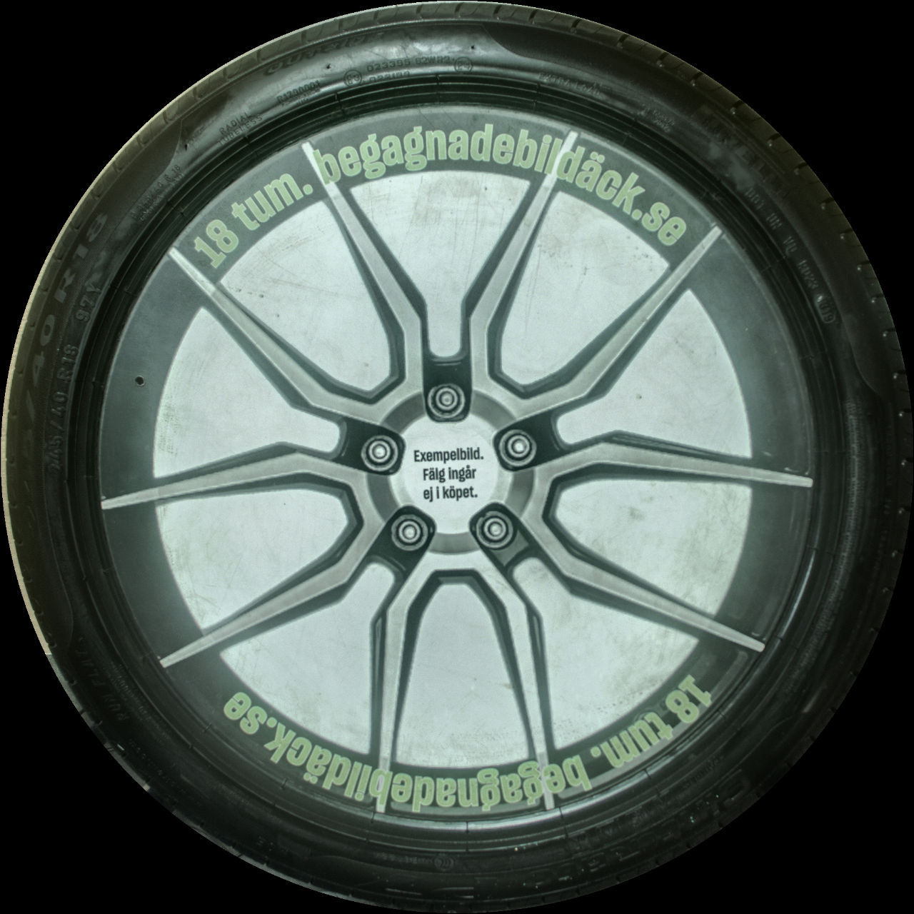 NYBEG Pirelli Cintp7 RFT 245/40R18 ( 2 st )
