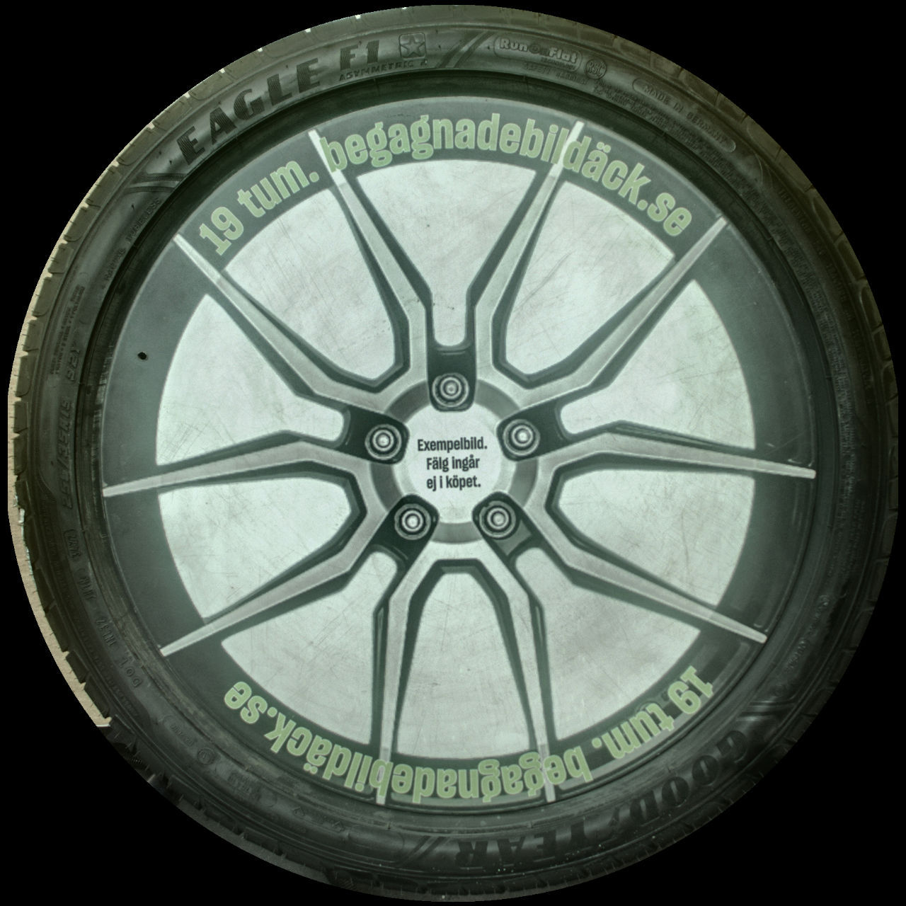 NYBEG Goodyear EAG F1 AS2 RFT 255/35R19 ( 1 st )