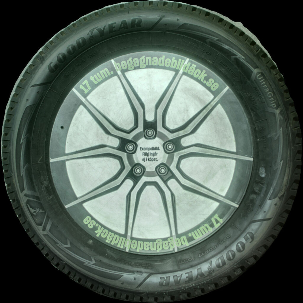 NYBEG Goodyear UGA2 225/60R17 ( 4 st )