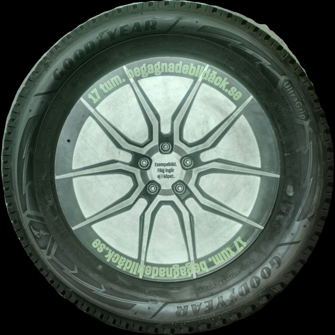 NYBEG Goodyear UGA2 225/60R17 ( 4 st )