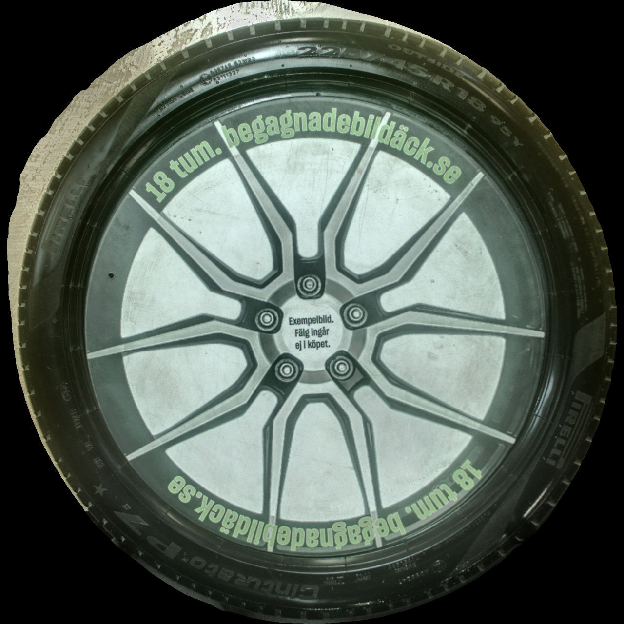 Pirelli CintP7 225/45R18 ( 1 st )