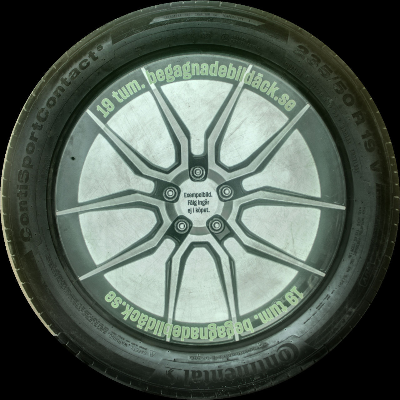 Continental CSC5 235/50R19 ( 1 st )