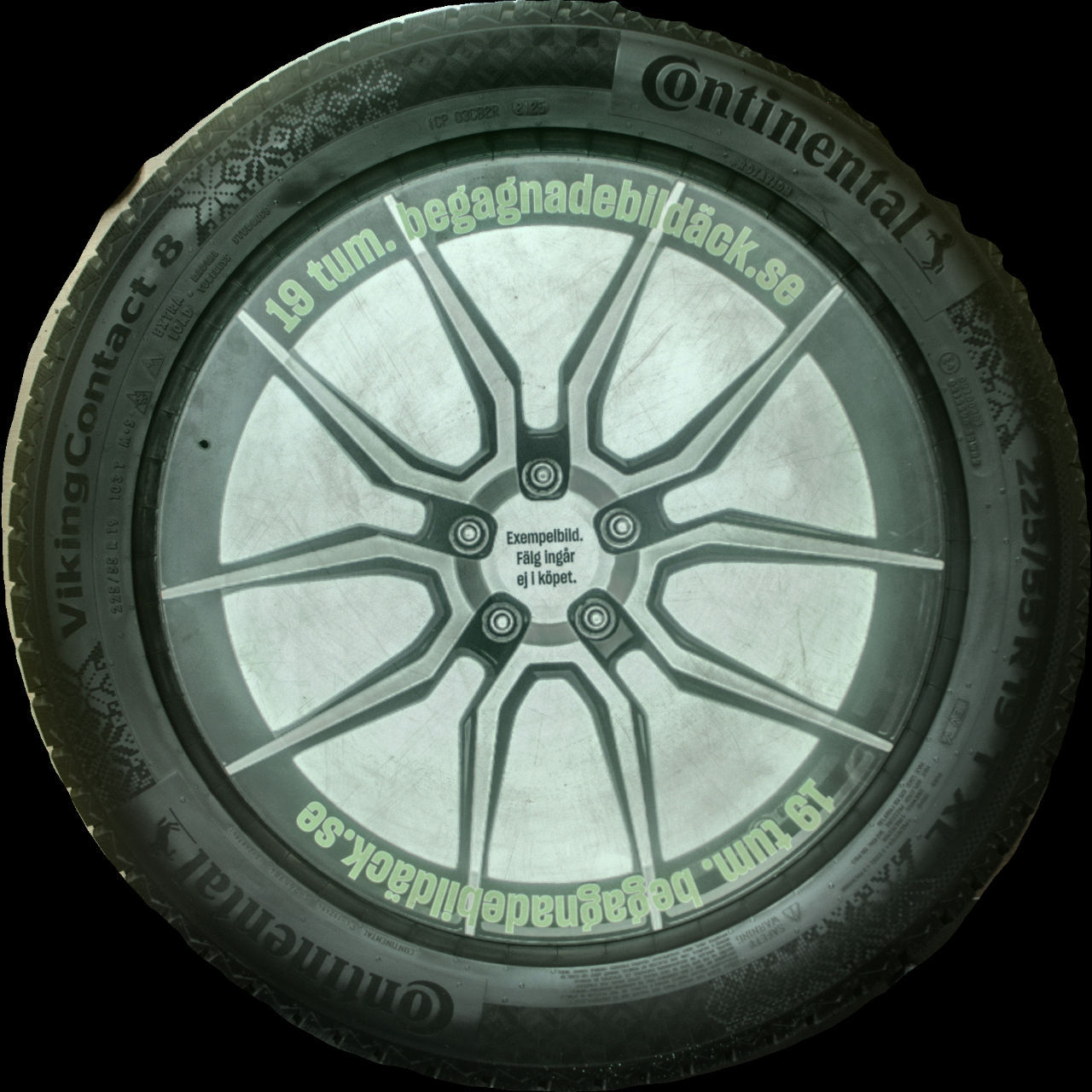 Continental Vikingcontact8 225/55R19 ( 1 st )