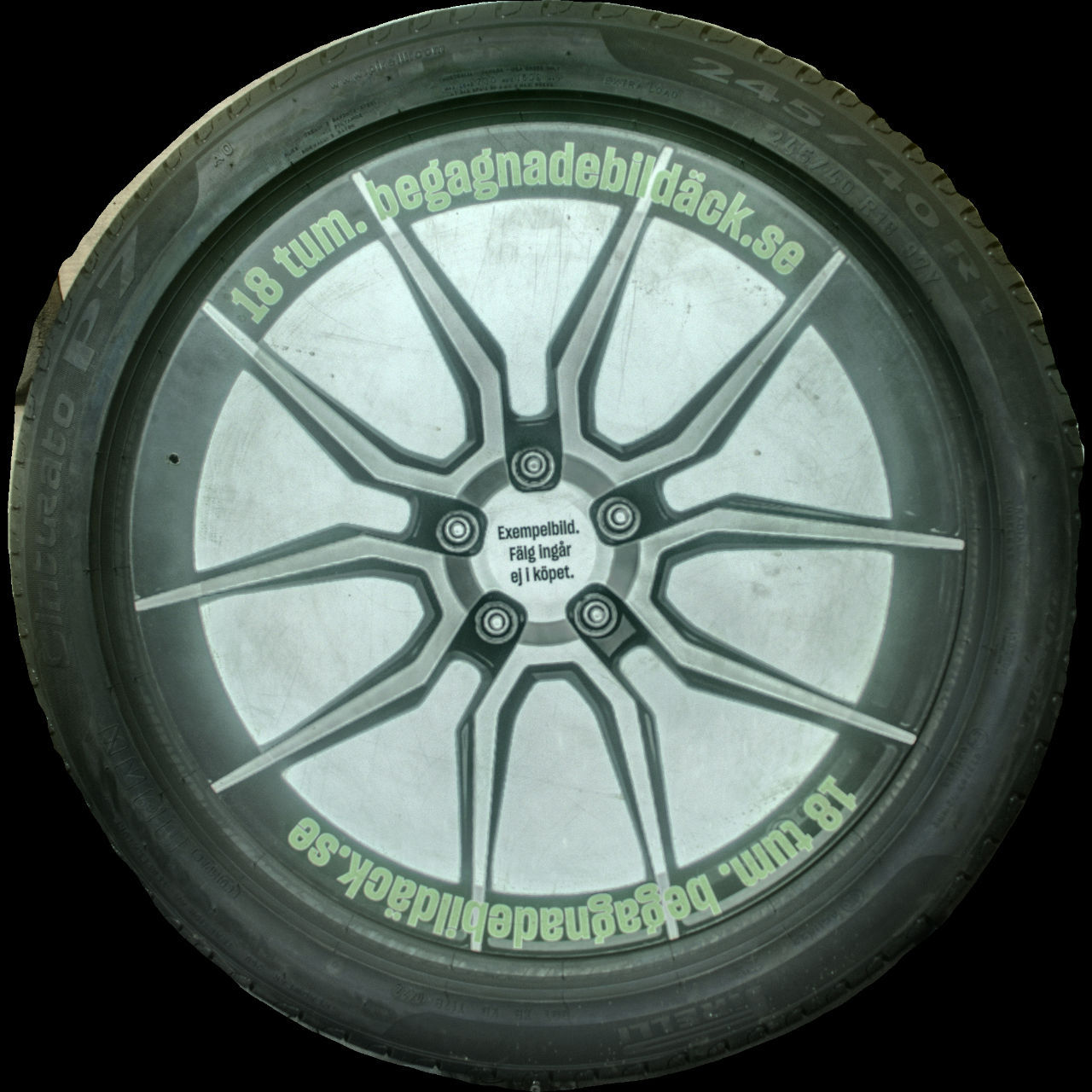 NYBEG Pirelli Cinturato P7 245/40R18 ( 2 st )